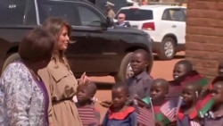 Melania Trump Brings "Be Best" to Lilongwe, Malawi