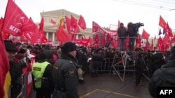 На митинге в поддержку Зюганова