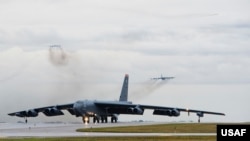 Бомбардировщик B-52 Stratofortress - часть ядерной триады США 